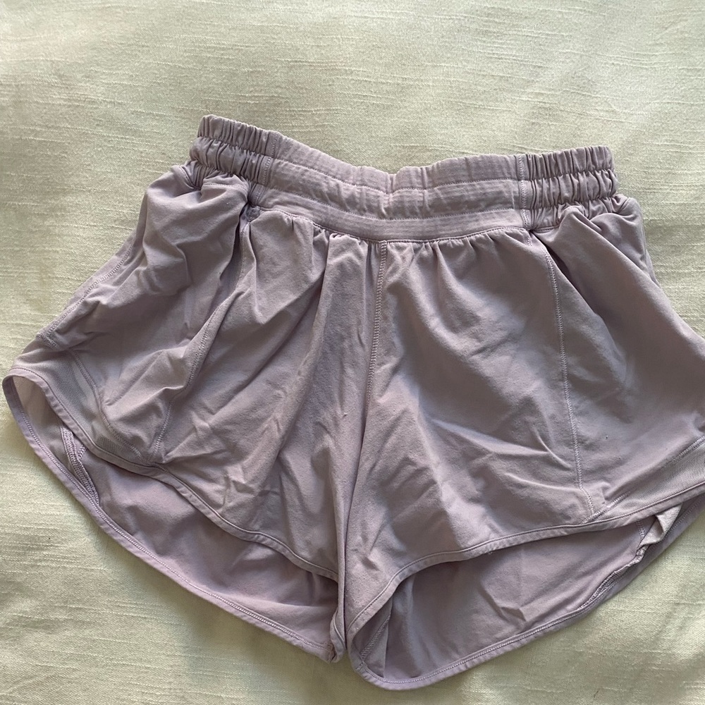 Lululemon shorts. Size 6. Purple.